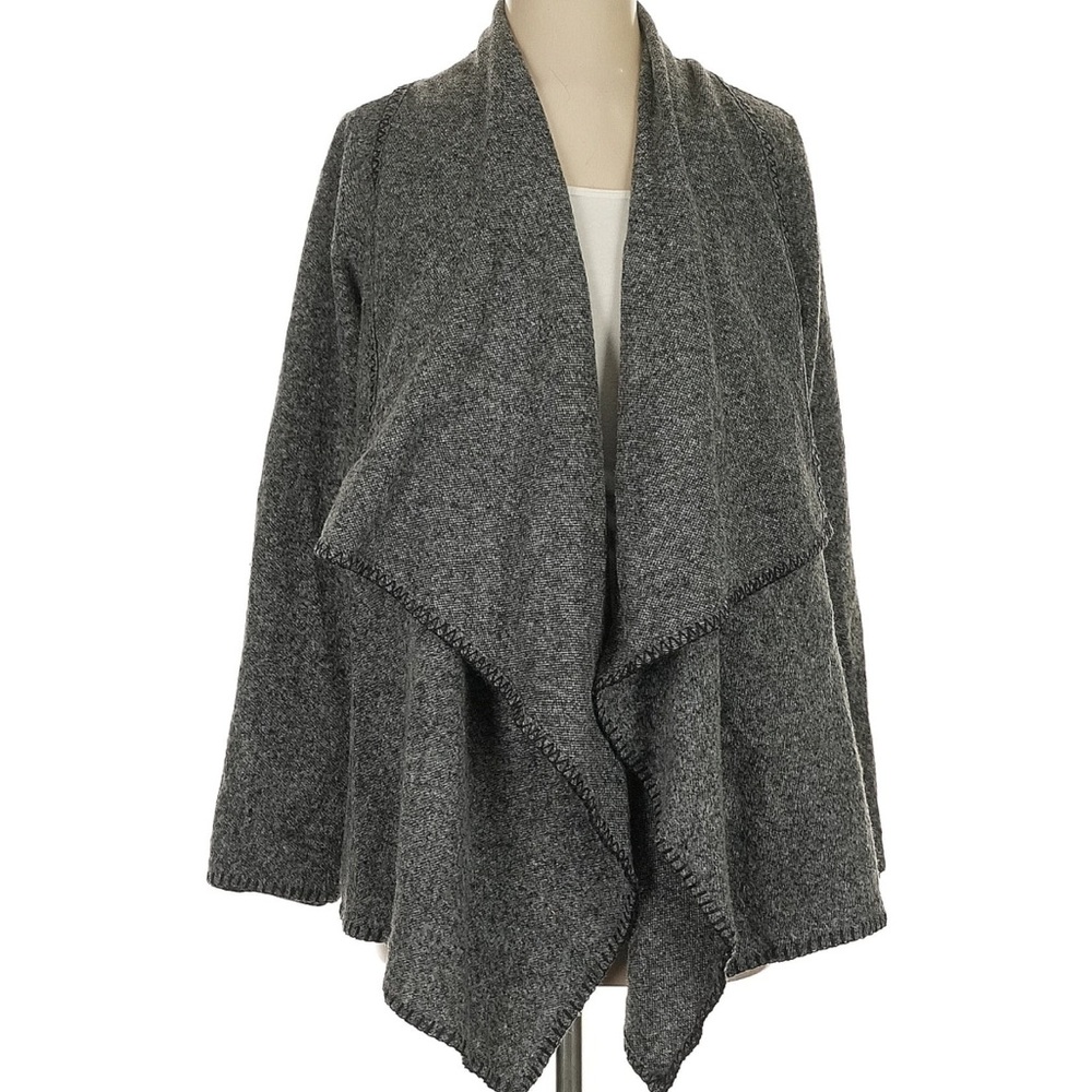 Bailey 44 Charcoal Open Front Cardigan